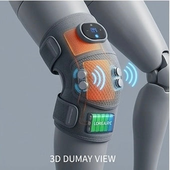 Kinetix Pro | Masajeador de Rodilla con Calor Infrarrojo y Vibración