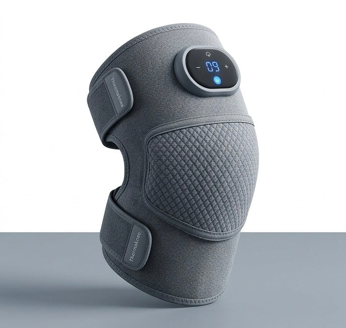 Kinetix Pro | Masajeador de Rodilla con Calor Infrarrojo y Vibración