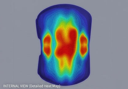 Kinetix Pro | Masajeador de Rodilla con Calor Infrarrojo y Vibración